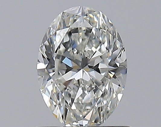 0.80CT OVAL SI2 H WH