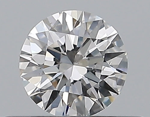 0.35CT ROUND SI2 F WH