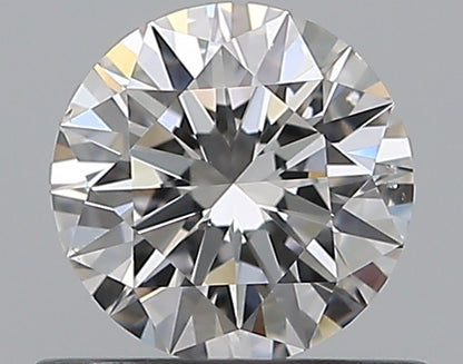 0.58CT ROUND SI1 D WH