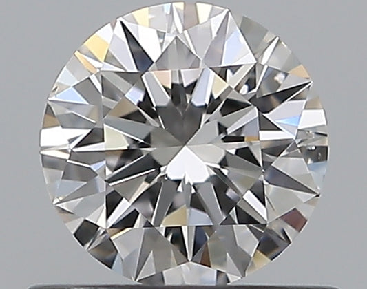 0.58CT ROUND SI1 D WH