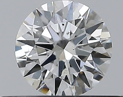 0.34CT ROUND SI1 F WH
