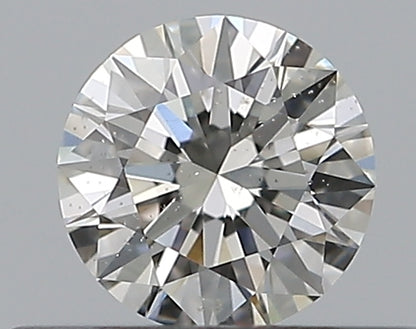 0.33CT ROUND SI2 I WH