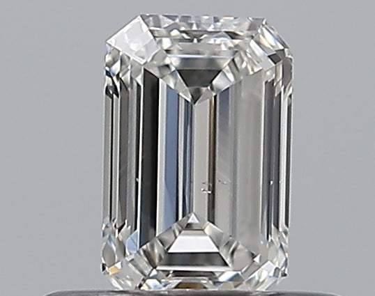 0.39CT EMERALD SI1 G WH