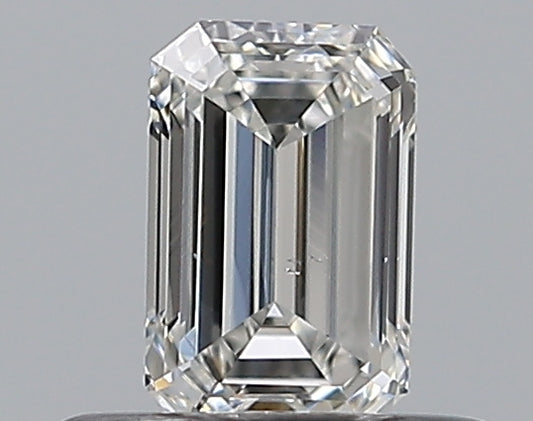 0.39CT EMERALD SI1 G WH