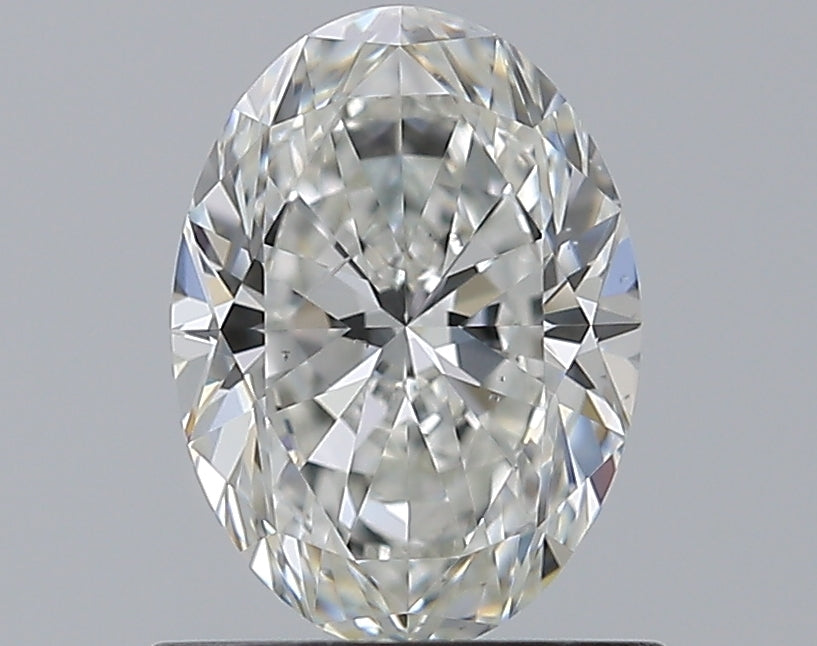 0.91CT OVAL SI1 G WH