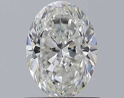 0.91CT OVAL SI1 G WH