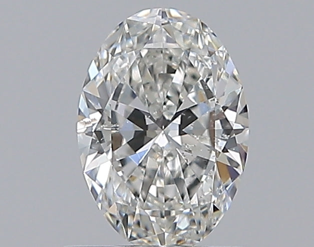 0.80CT OVAL SI2 G WH
