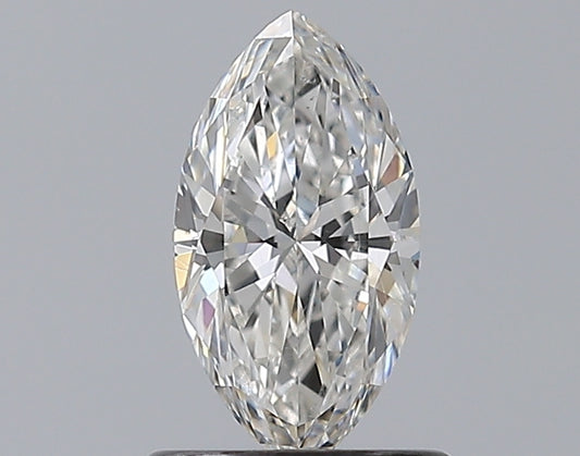 0.70CT MARQUISE SI1 F WH