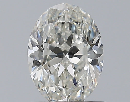 0.80CT OVAL SI2 H WH