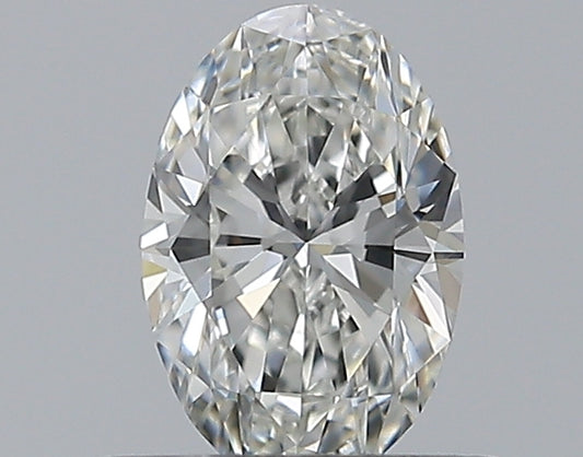 0.42CT OVAL VVS1 G WH