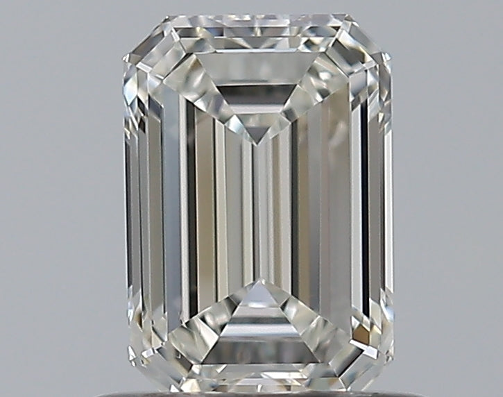 0.70CT EMERALD SI1 H WH