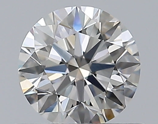 0.59CT ROUND VVS2 D WH