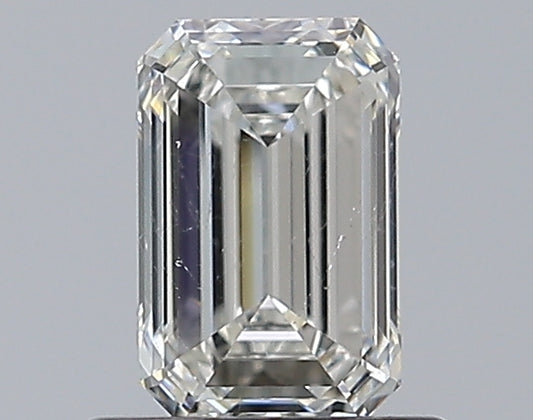0.75CT EMERALD SI2 H WH