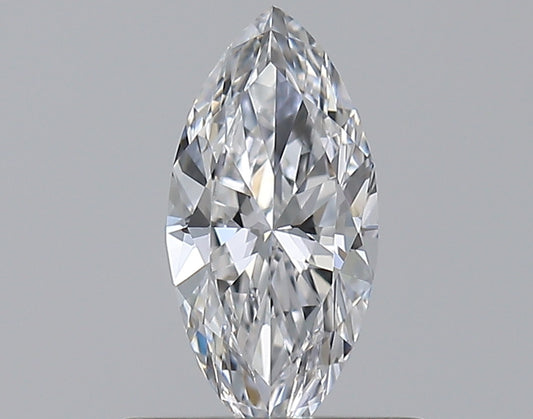 0.40CT MARQUISE VVS2 D WH