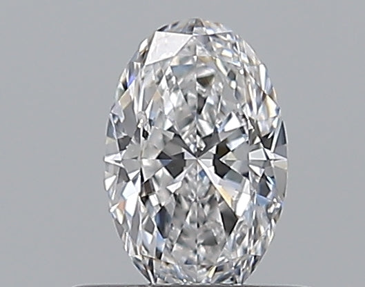 0.40CT OVAL SI1 D WH