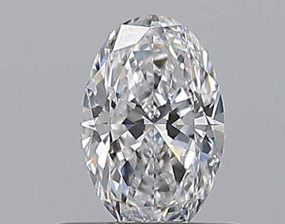 0.40CT OVAL SI1 D WH