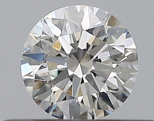 0.33CT ROUND SI2 G WH