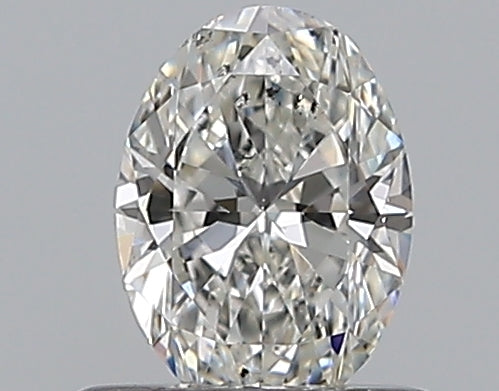 0.50CT OVAL SI2 G WH