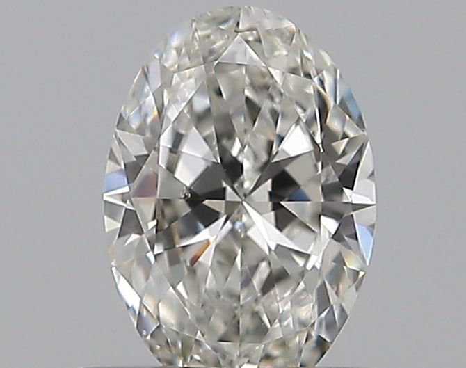 0.46CT OVAL SI1 G WH