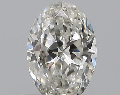 0.46CT OVAL SI1 G WH