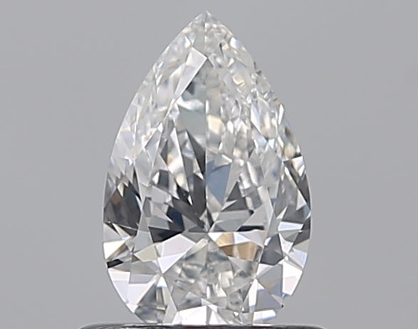 0.59CT PEAR SI1 F WH
