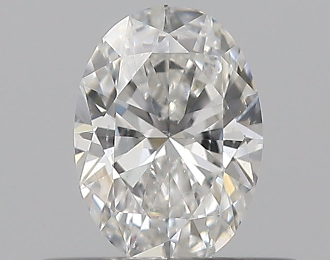 0.32CT OVAL SI1 F WH