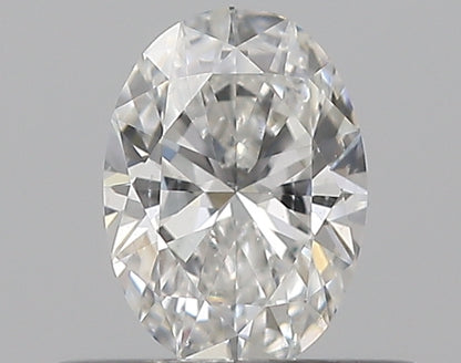 0.32CT OVAL SI1 F WH