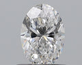 0.50CT OVAL SI1 D WH