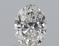 0.30CT OVAL SI1 F WH
