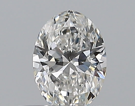 0.30CT OVAL SI1 F WH