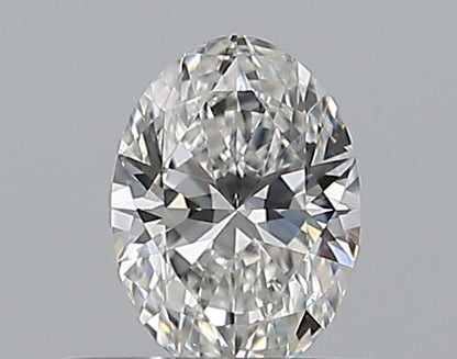 0.30CT OVAL SI1 F WH