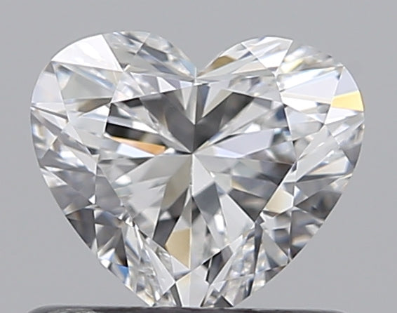 0.55CT HEART VVS2 D WH