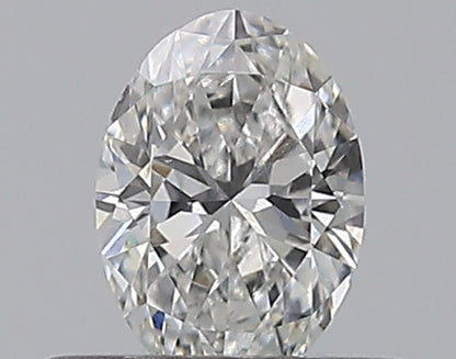 0.31CT OVAL SI1 E WH