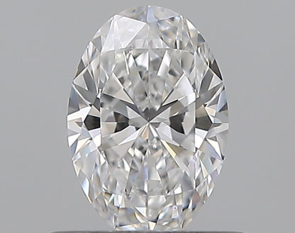 0.50CT OVAL VS1 D WH