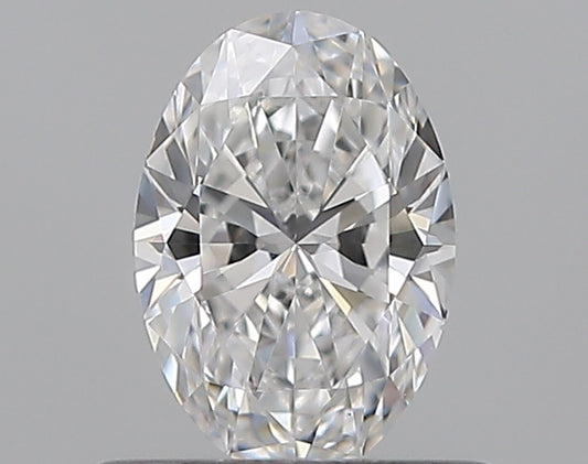 0.50CT OVAL VS1 D WH