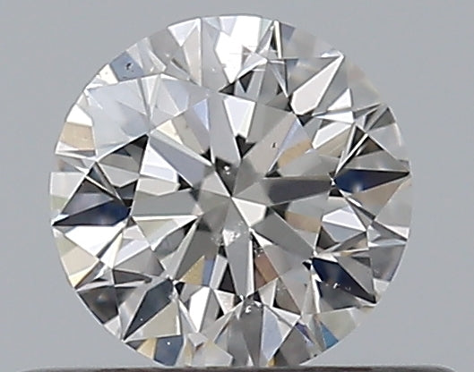 0.35CT ROUND SI2 F WH