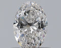 0.50CT OVAL SI2 F WH