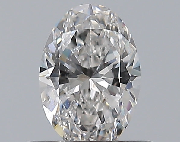 0.50CT OVAL SI2 F WH