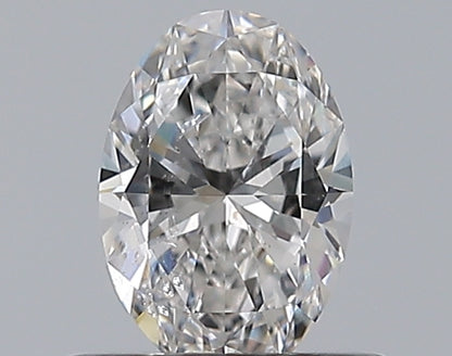 0.50CT OVAL SI2 F WH