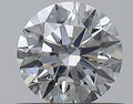 0.51CT ROUND SI1 G WH