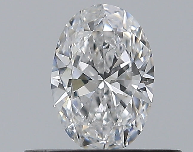0.32CT OVAL SI2 D WH