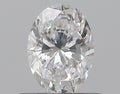 0.41CT OVAL SI1 D WH