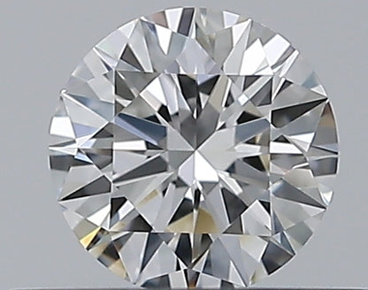 0.33CT ROUND VVS1 E WH