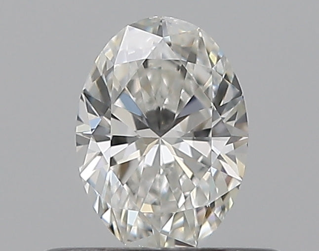 0.33CT OVAL SI1 F WH