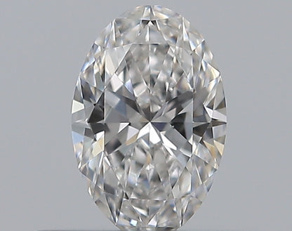 0.32CT OVAL VVS2 D WH