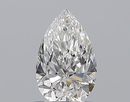 0.58CT PEAR VVS1 E WH