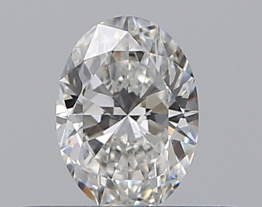 0.30CT OVAL SI1 F WH