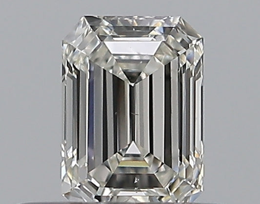 0.31CT EMERALD SI1 H WH