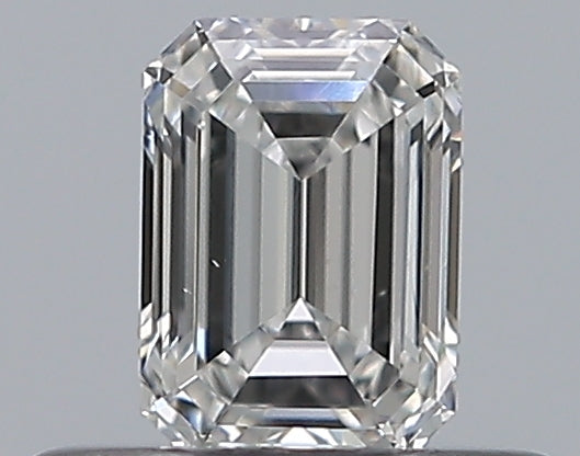 0.36CT EMERALD SI1 F WH