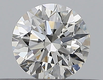 0.30CT ROUND VVS2 H WH